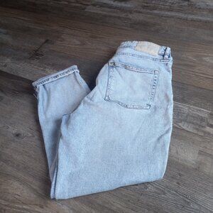 H&M Distressed  Mom Jeans